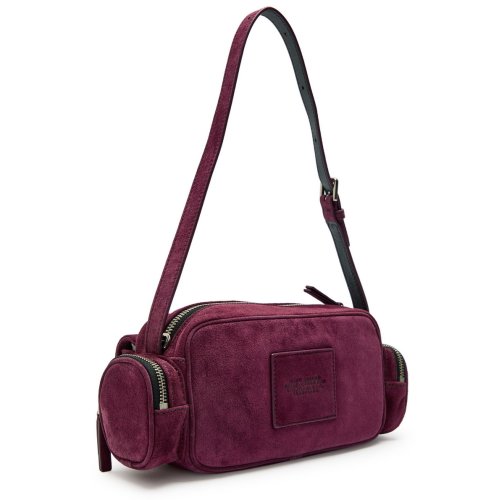  MARC JACOBS The Cargo suede shoulder bag 
