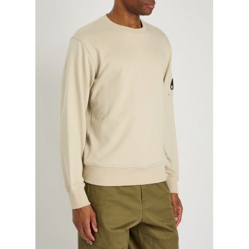  MOOSE KNUCKLES Hartsfield logo cotton sweatshirt 