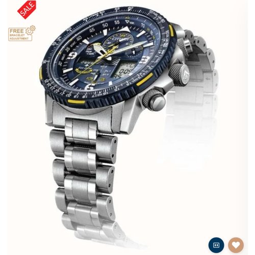 Citizen Men's Blue Angels Skyhawk A-T Eco-Drive Stainless Steel