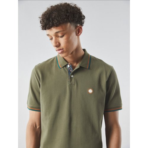  Wonderwall Paisley Placket Polo
