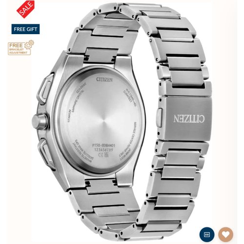 Citizen Eco-Drive Satellite Wave GPS Titanium (45mm) Blue Cosmos Dial / Titanium Bracelet