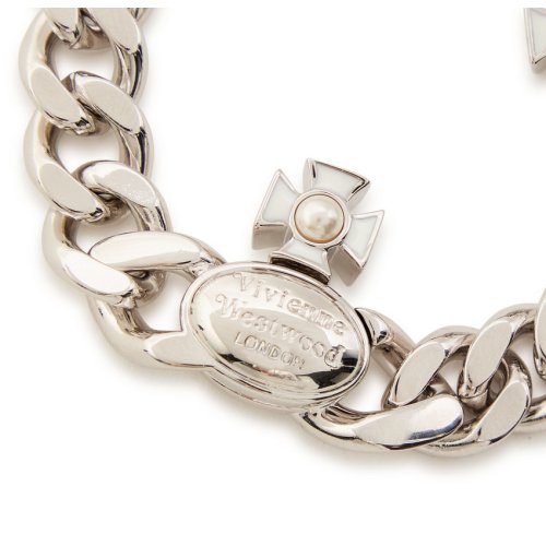  VIVIENNE WESTWOOD The Gaby orb-charm chain bracelet 