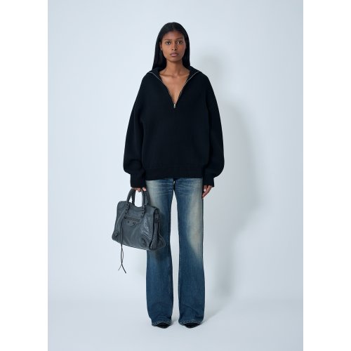 Balenciaga Zip-Up Sweater