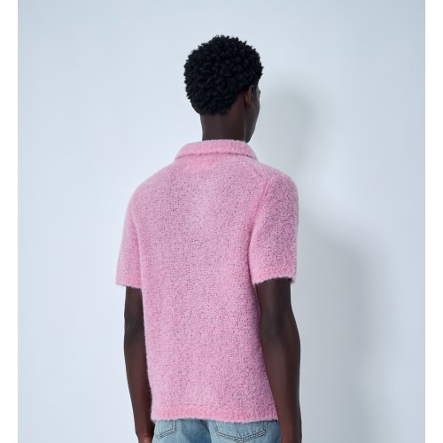 ERL Mohair-Blend Polo Shirt