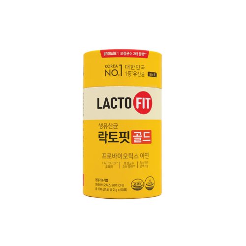 Lacto-Fit Upgraded Probiotics, Gold 2g x 50pcs