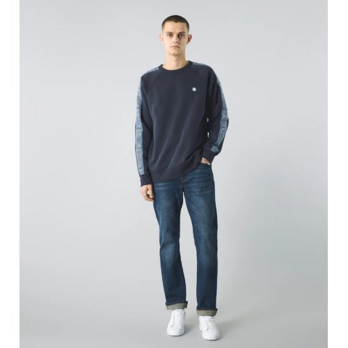 Eclipse Paisley Tape Crew Sweat