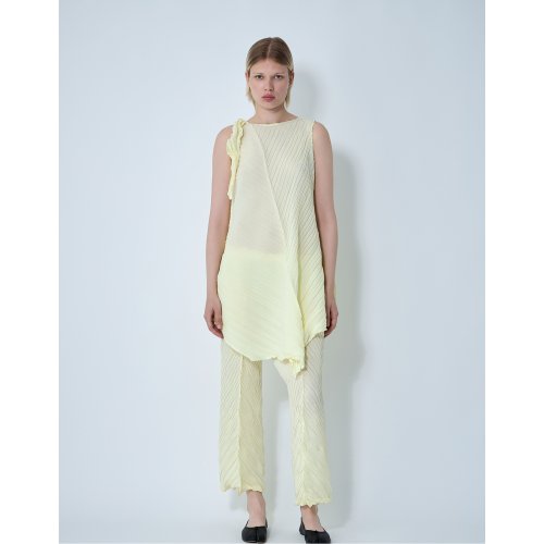 Issey Miyake Wrinkled And Twisted Dress