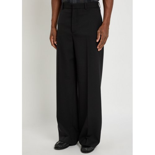  CALVIN KLEIN Straight-leg wool trousers 