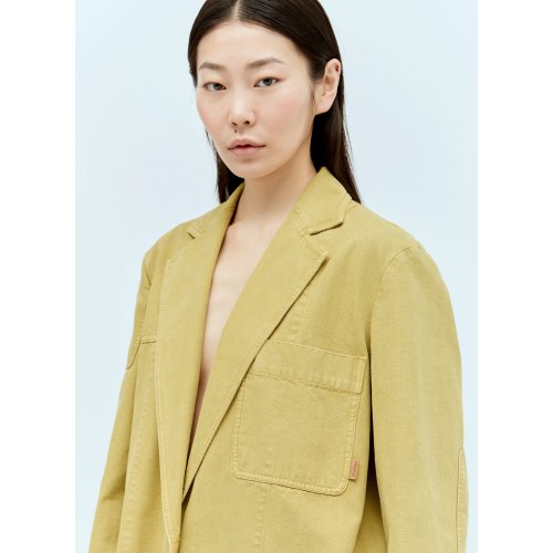 Max Mara Oversized Canvas Blazer