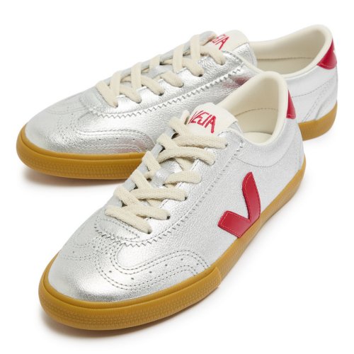  VEJA Volley metallic leather sneakers 