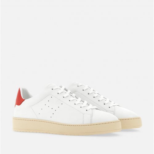 Sneakers Hogan H672 White Red