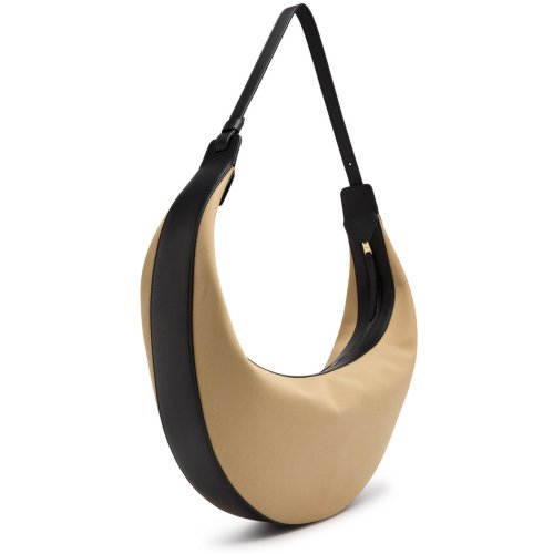  KHAITE Augustina panelled canvas hobo bag 