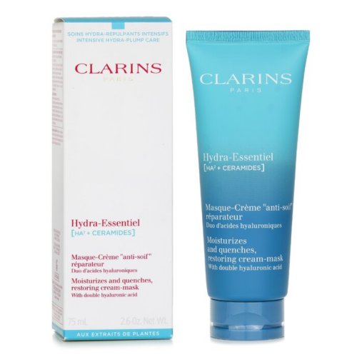 Clarins Hydra Essentiel Moisturizes And Quenches Restoring Cream Mask