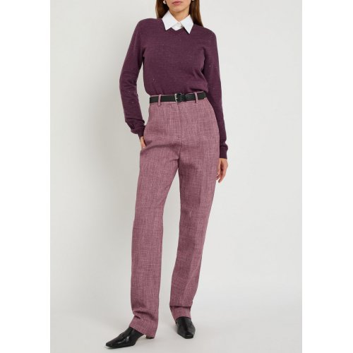  CALVIN KLEIN Celia linen-blend jumper 