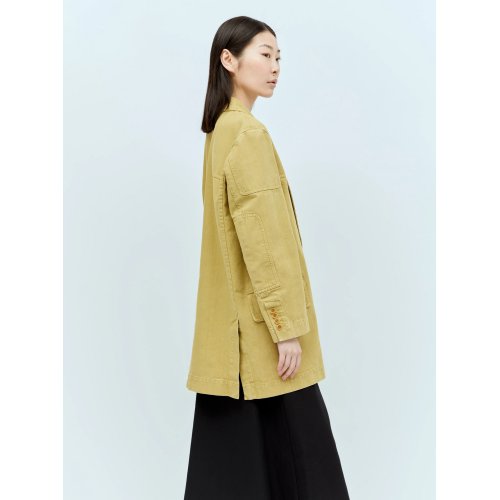 Max Mara Oversized Canvas Blazer