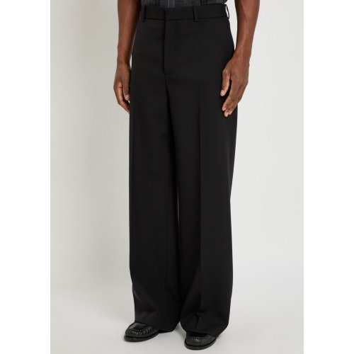  CALVIN KLEIN Straight-leg wool trousers