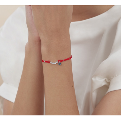 'Cosmos' 18K White Gold Diamond Bracelet