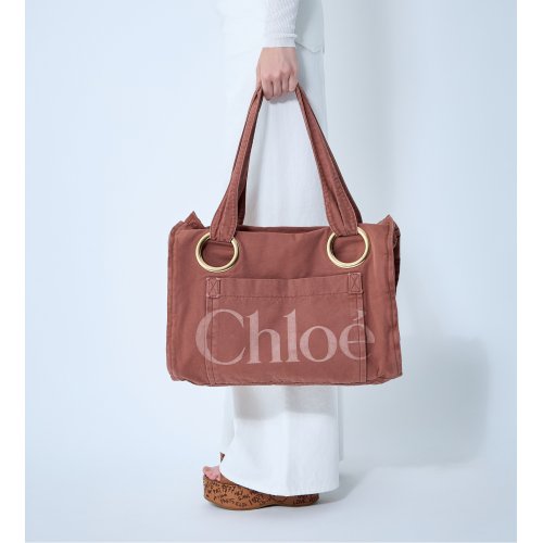 Chloé Plage Printed Tote Bag