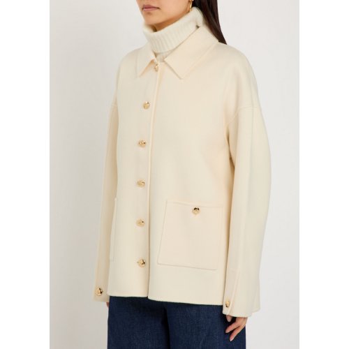  ANINE BING Luca wool and cashmere-blend jacket 