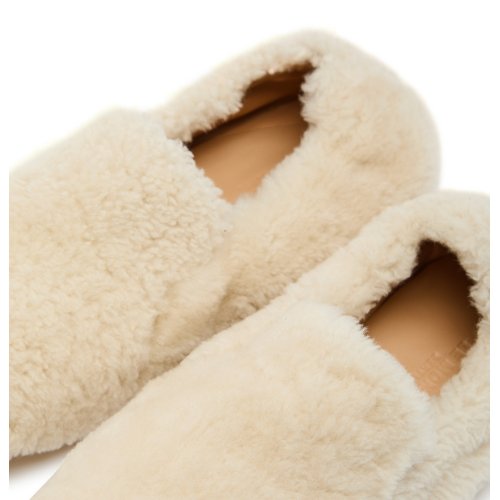  LE MONDE BERYL Orlando Mocassin shearling flats 
