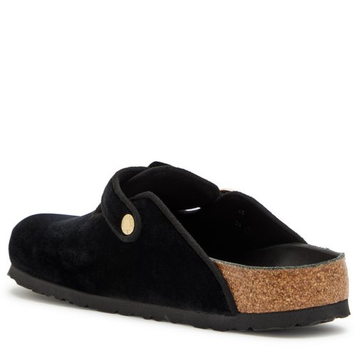  BIRKENSTOCK Boston velvet sliders 