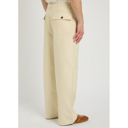 MALBON Extra 15% Off Code: EXTRA15 Braxton logo-embroidered cotton trousers 