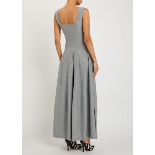  KHAITE Jodie wool midi dress 