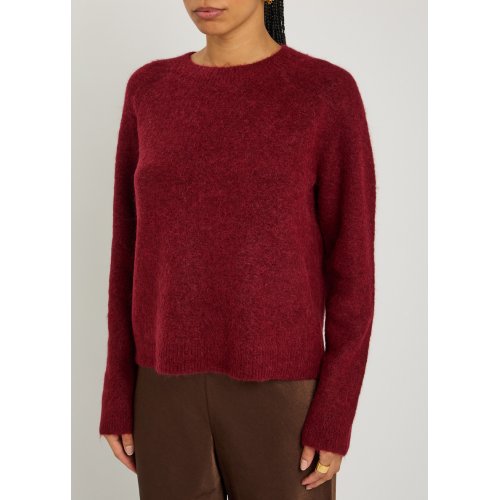  VINCE  Brushed alpaca-blend jumper 