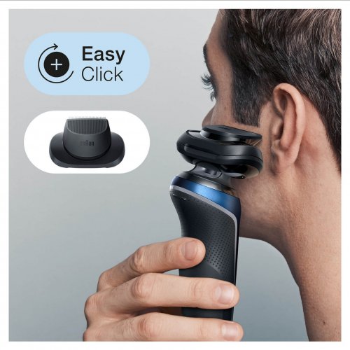 Braun Series 6 60-B1200s Electric Shaver with Head Replacement Bundle