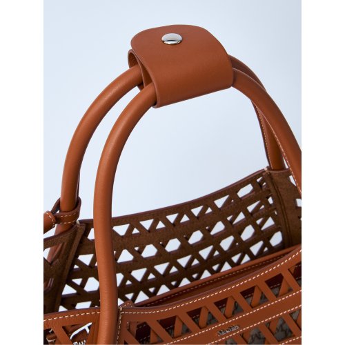 Max Mara Small Marine Woven Handbag