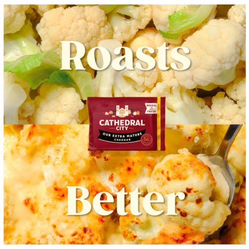 Cathedral City Extra <span style='filter: blur(2.5px);'>******</span> Cheddar Cheese 550 G