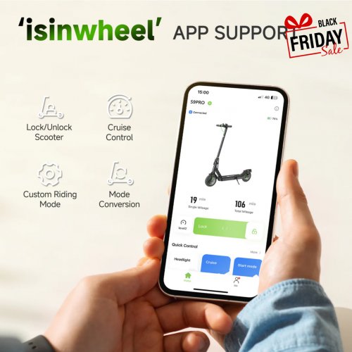 S9Pro Electric Scooter For Adults 350W 