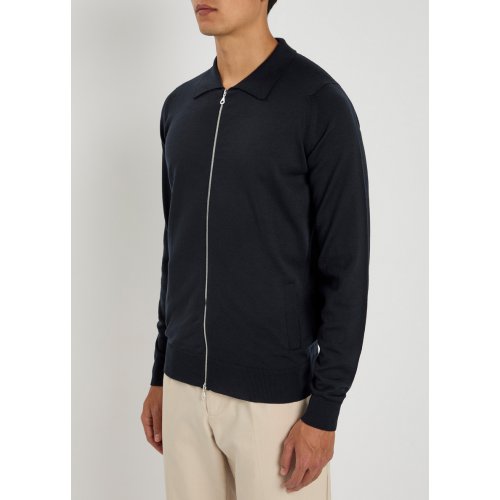  JOHN SMEDLEY Alston wool overshirt jacket 