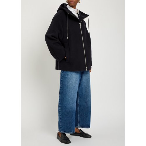  STUDIO NICHOLSON Etna hooded wool and cashmere-blend jacket 