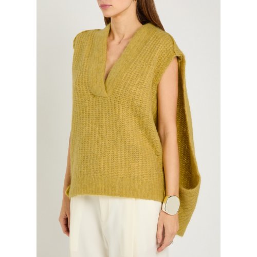  MARIA MCMANUS Cape-effect alpaca-blend top 