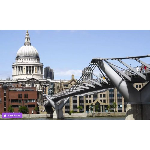  London Sightseeing Single or Return Ticket for Child or <span style='filter: blur(2.5px);'>*****</span> on 35% Off - Thames Views from Open-Air Decks! 