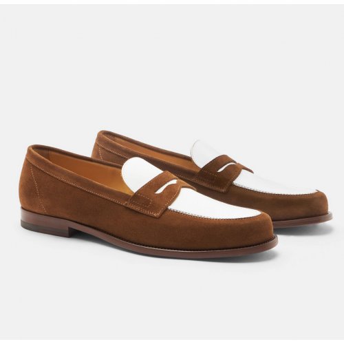 Austin Cognac Suede