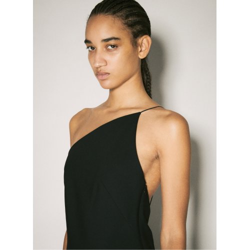 Alexander <span style='filter: blur(2.5px);'>****</span> Asymmetric Slit <span style='filter: blur(2.5px);'>****</span> Dress