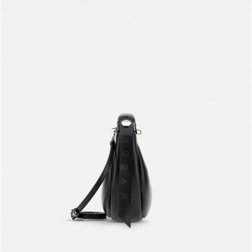 Hogan Bam Bam Hobo Bag Mini Black