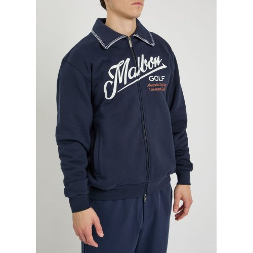  MALBON Maxewell logo-print cotton sweatshirt 