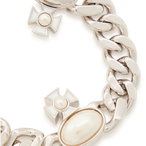  VIVIENNE WESTWOOD The Gaby orb-charm chain bracelet 