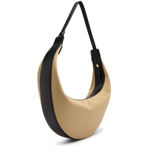  KHAITE Augustina panelled canvas hobo bag 