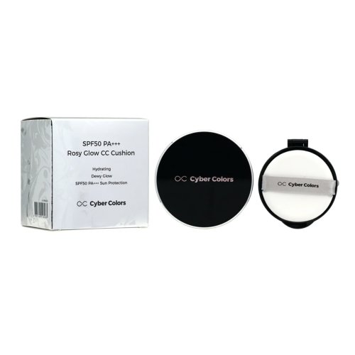 Cyber Colors SPF50 Pa+++ Rosy Glow CC Cushion With Refill 30ML