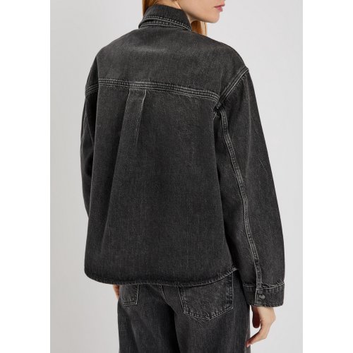 ANINE BING Paxton washed denim shirt