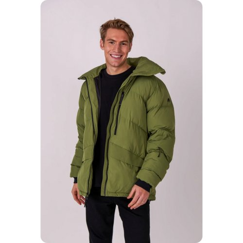  Men's Puffer Jacket Khaki