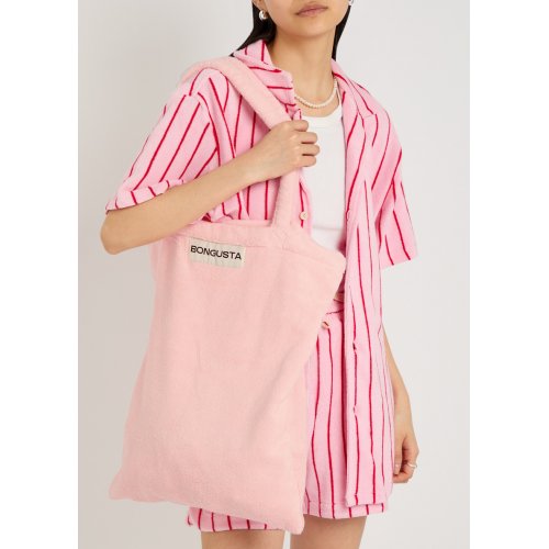  BONGUSTA Naram striped terry tote 