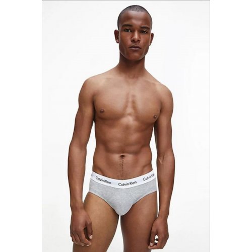 Calvin Klein 3 Pack Men's Cotton Stretch Hip Briefs 