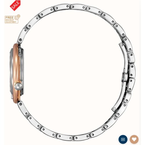 Citizen Women's L Arcly Eco-Drive (30mm) Pink Mother-of-Pearl Dial / Stainless Steel Bracelet