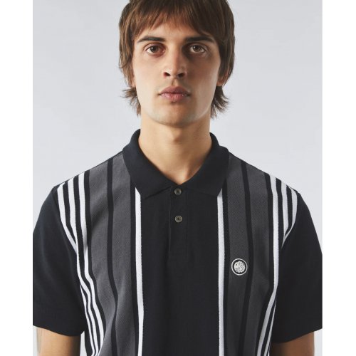  Stripe Polo Shirt