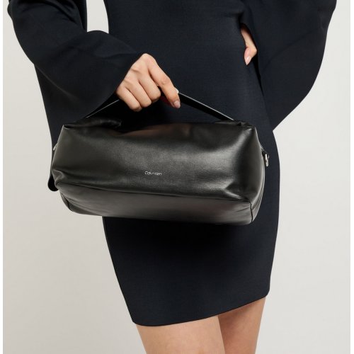  CALVIN KLEIN Andy leather top handle bag 